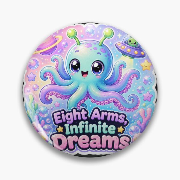 Item preview, Alien Octopus Infinite Dreams designed and sold by Ruamid.