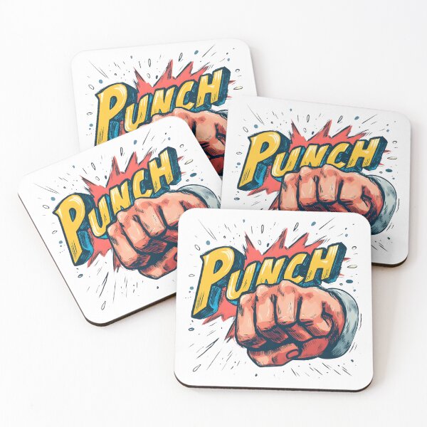 Item preview, Pop art fist punch designed and sold by Newrealis.