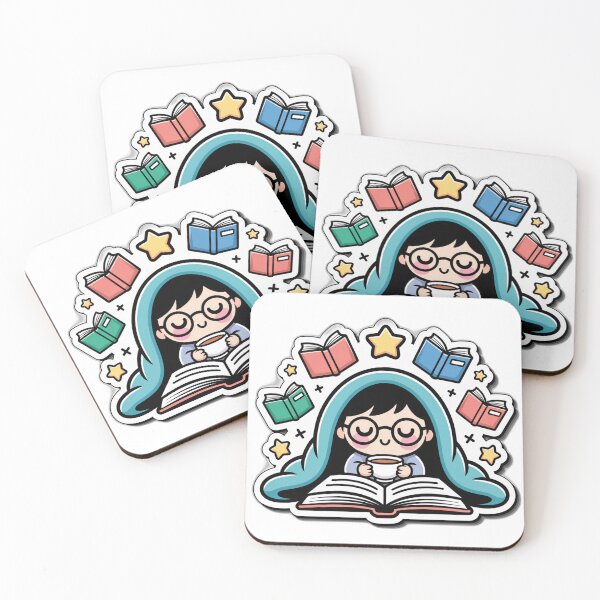 Item preview, Sleepy Bookworm 3am Cozy Reading Vibes designed and sold by AVACL0.