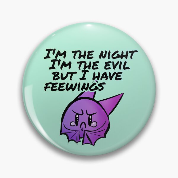 Item preview, I'm the night, I'm the evil, but I have fairy wings... - Claninchen bunny designed and sold by Claninchen.
