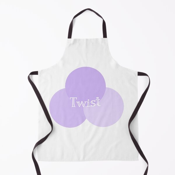 Item preview, Twist Typography Sticker | Minimal Lavender Abstract Circle Design | Aesthetic Pastel Graphic designed and sold by PearlPathFinds.