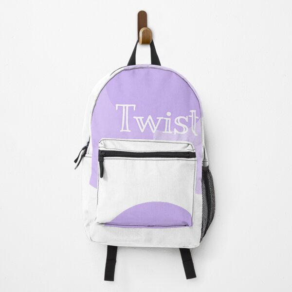 Item preview, Twist Typography Sticker | Minimal Lavender Abstract Circle Design | Aesthetic Pastel Graphic designed and sold by PearlPathFinds.