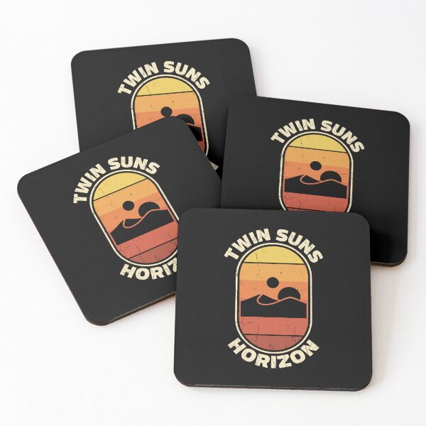 Item preview, Retro Space Twin Suns Horizon Art JUL-261 designed and sold by noberic.