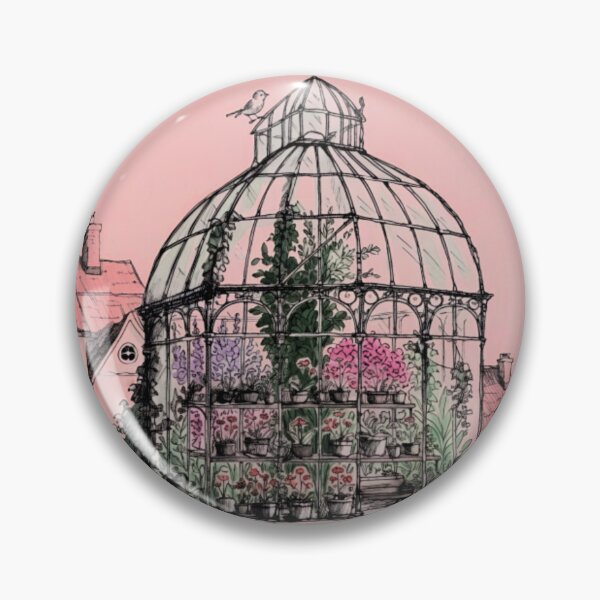 Item preview, Pink Glass Atrium designed and sold by erimedle.