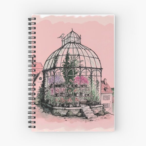 Item preview, Pink Glass Atrium designed and sold by erimedle.