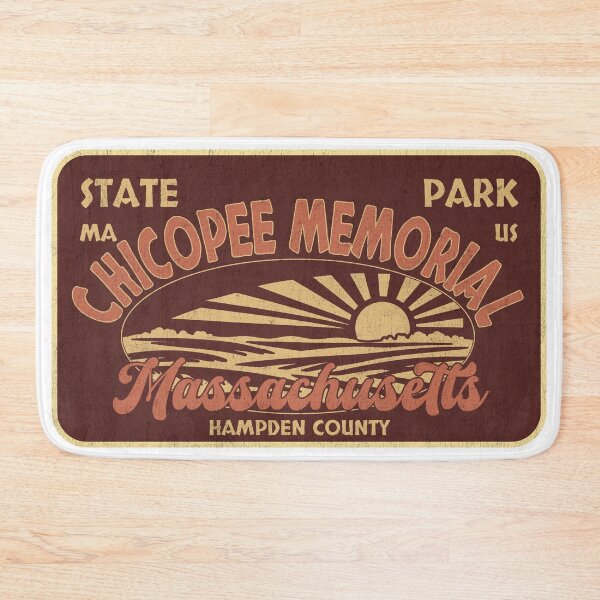 Item preview, Chicopee Memorial State Park, Hampden County, Massachusetts, badge design designed and sold by Wanderful-roads.