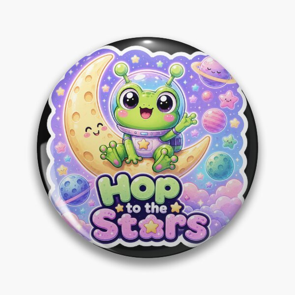 Item preview, Alien Frog Hop to the Stars designed and sold by Ruamid.