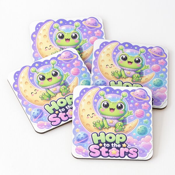 Item preview, Alien Frog Hop to the Stars designed and sold by Ruamid.