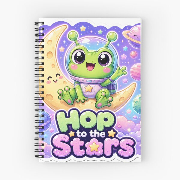 Item preview, Alien Frog Hop to the Stars designed and sold by Ruamid.
