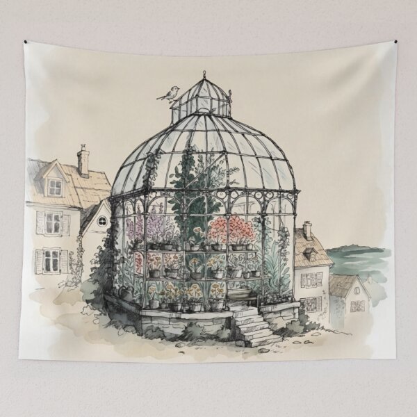 Item preview, Botanical Greenhouse  designed and sold by erimedle.