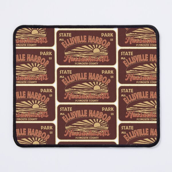 Item preview, Ellisville Harbor State Park, Plymouth County, Massachusetts, badge design designed and sold by Wanderful-roads.