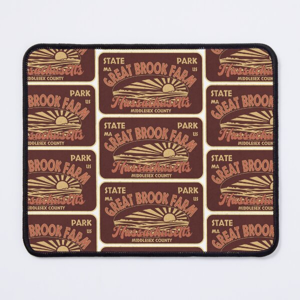 Item preview, Great Brook Farm State Park, Middlesex County, Massachusetts, badge design designed and sold by Wanderful-roads.