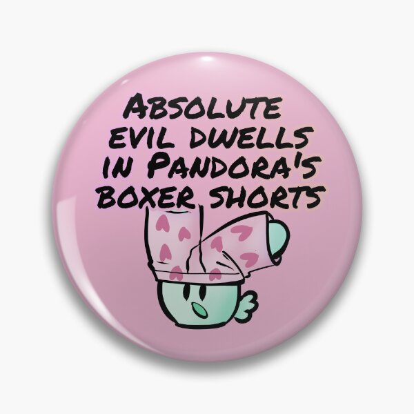 Item preview, Absolute evil dwells in Pandora's Boxer Shorts - Claninchen bunny designed and sold by Claninchen.