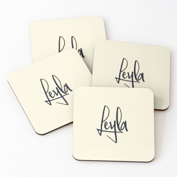Item preview, LEYLA personalized type design designed and sold by CharlottePlaceArt.