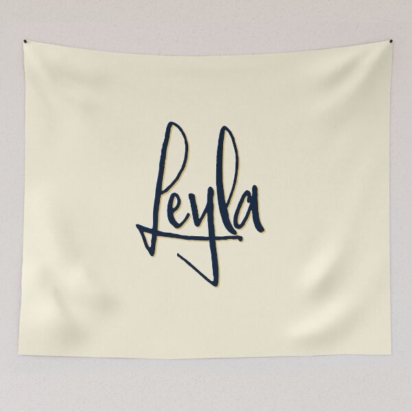 Item preview, LEYLA personalized type design designed and sold by CharlottePlaceArt.