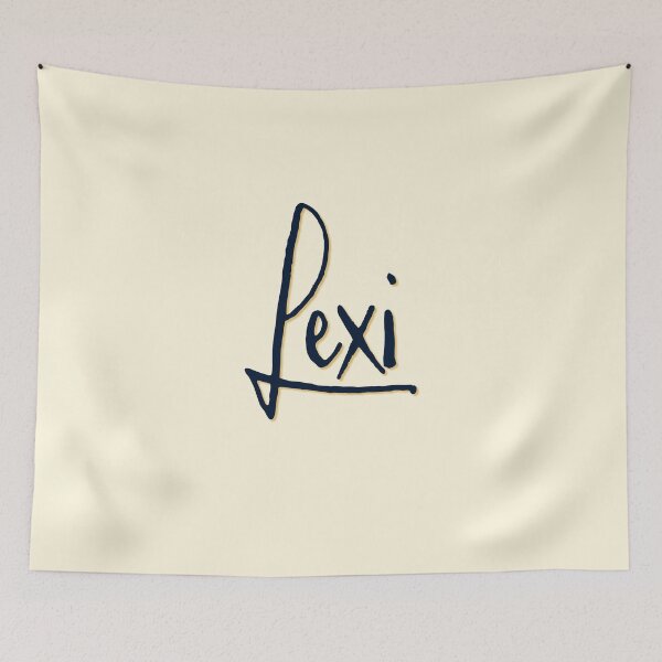 Item preview, LEXI personalized type design designed and sold by CharlottePlaceArt.