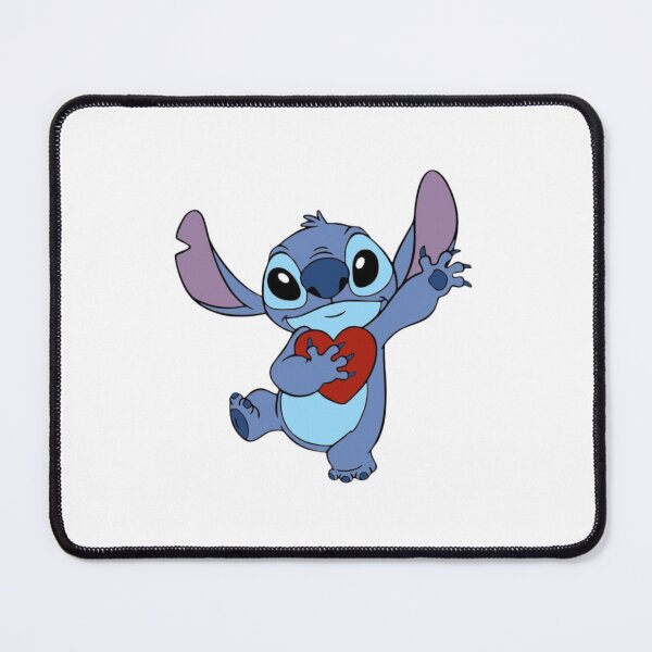 Item preview, Cute Stitch Holding a Heart | Lilo & Stitch Love Gift designed and sold by Kiradesigns06.