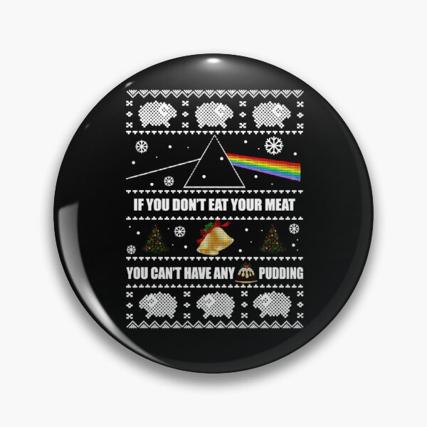 Item preview, Pink Floyd Christmas Sweater Pattern Eat designed and sold by DrRedStone67.