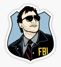 Burt Macklin Sticker