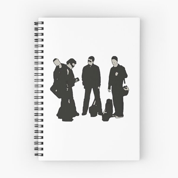 Item preview, Four Men Minimalist Black Silhouettes Standing designed and sold by StockItaly.