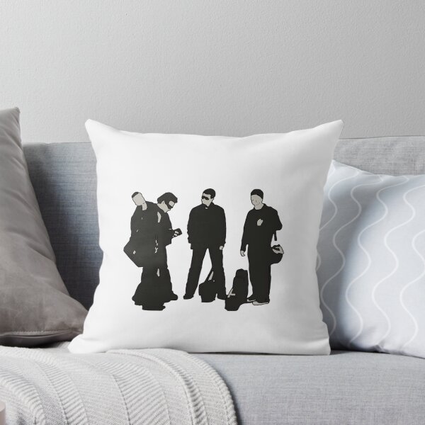 Item preview, Four Men Minimalist Black Silhouettes Standing designed and sold by StockItaly.