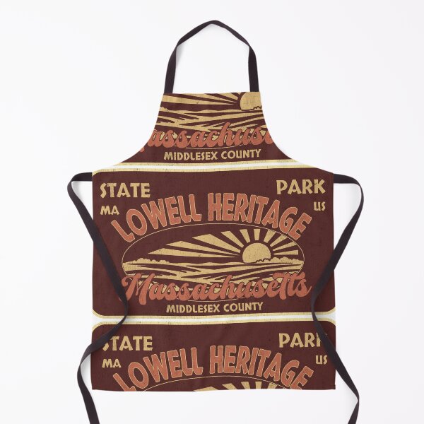 Item preview, Lowell Heritage State Park, Middlesex County, Massachusetts, badge design designed and sold by Wanderful-roads.