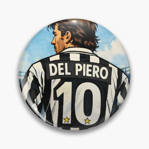 Item preview, Il Pinturicchio - Del Piero - Juventus shirt designed and sold by Tony Panini Retro.