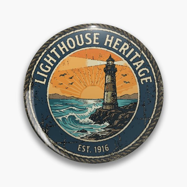 Item preview, Vintage Lighthouse Heritage Design | Maritime Coastal Tradition designed and sold by Coasties.