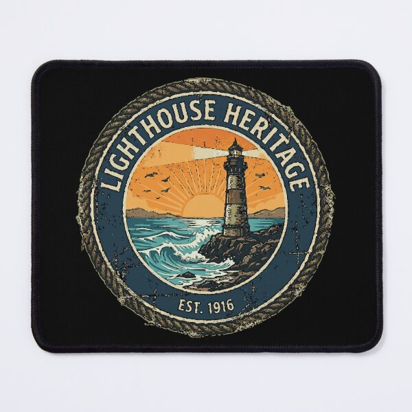 Item preview, Vintage Lighthouse Heritage Design | Maritime Coastal Tradition designed and sold by Coasties.