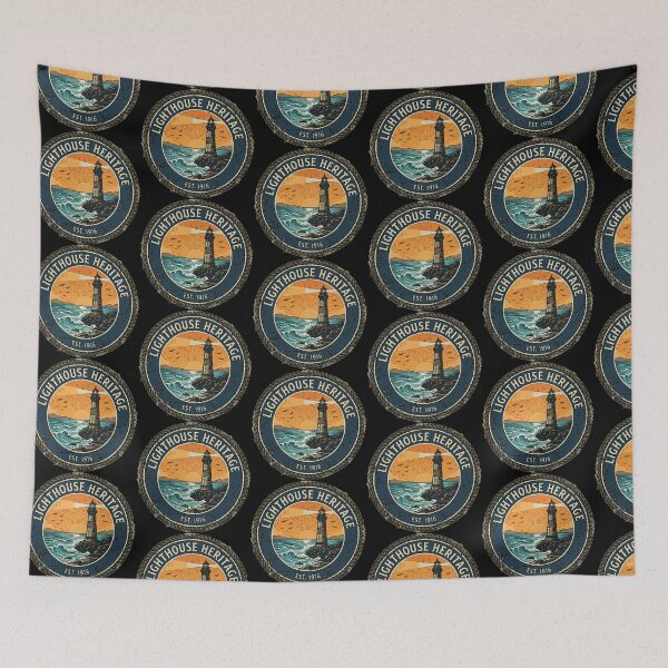 Item preview, Vintage Lighthouse Heritage Design | Maritime Coastal Tradition designed and sold by Coasties.