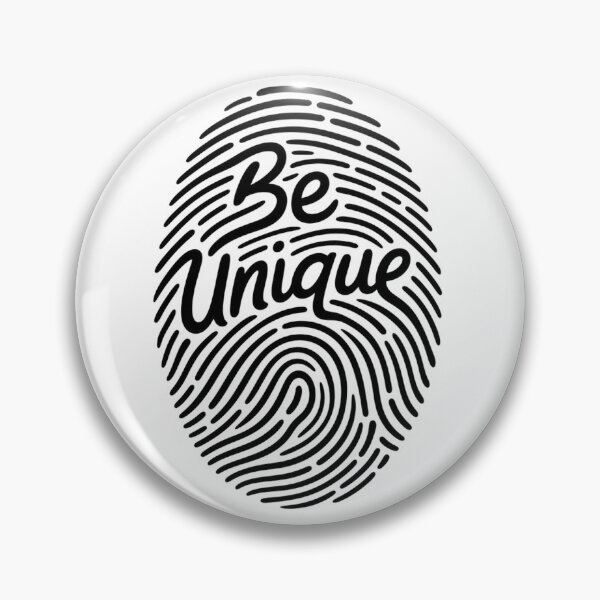 Item preview, Be Unique – Fingerprint Typography Design designed and sold by Jandedan.