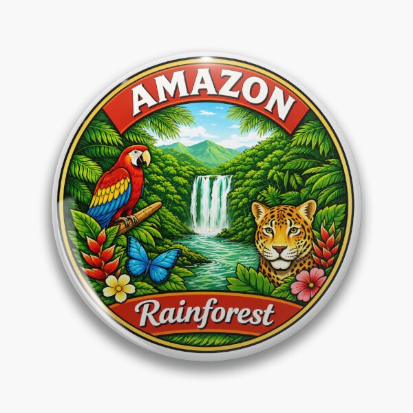 Item preview, Amazon Rainforest | Brazil, South America  designed and sold by Myra365Art.