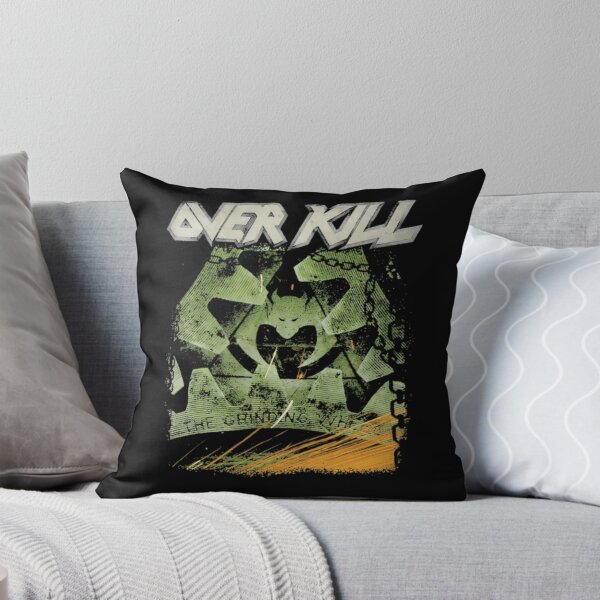 Item preview, Overkill The Grinding Wheel Metal Band designed and sold by shirtpress1.
