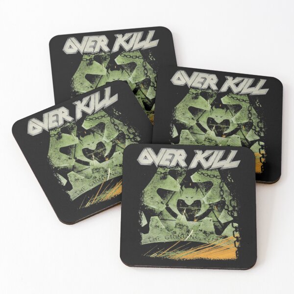 Item preview, Overkill The Grinding Wheel Metal Band designed and sold by shirtpress1.