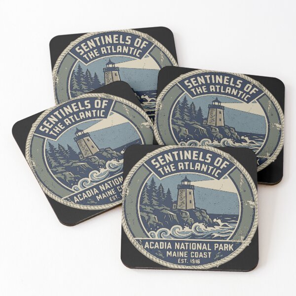 Item preview, Sentinels of the Atlantic Lighthouse Heritage Design | Maritime Coastal Tradition designed and sold by Coasties.
