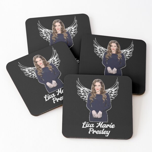 Item preview, Lisa Marie Presley Angel Wings Portrait designed and sold by shirtpress1.