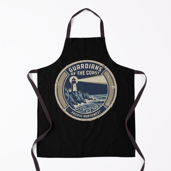 Item preview, Guardians of the Coast Vintage Nautical Badge | Maritime Heritage Design designed and sold by Coasties.