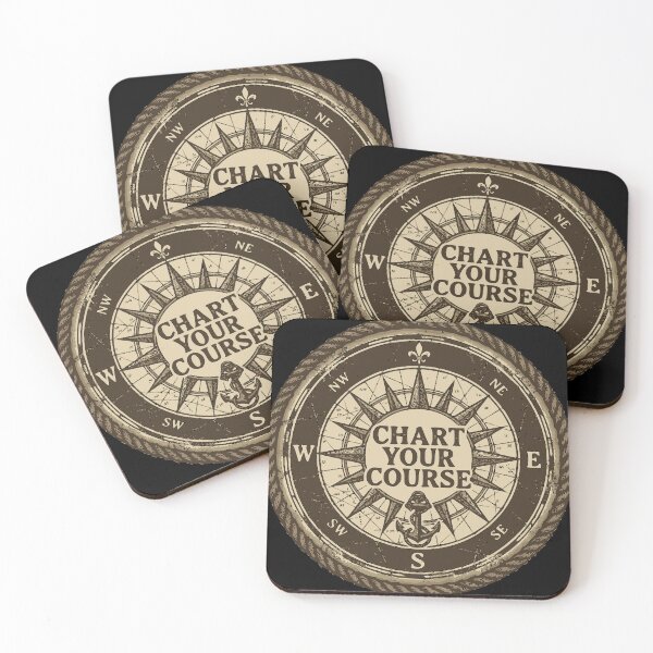 Item preview, Chart Your Course Vintage Nautical Compass Design designed and sold by Coasties.