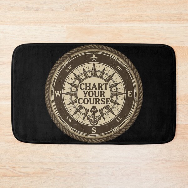 Item preview, Chart Your Course Vintage Nautical Compass Design designed and sold by Coasties.