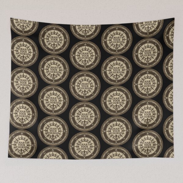 Item preview, Chart Your Course Vintage Nautical Compass Design designed and sold by Coasties.