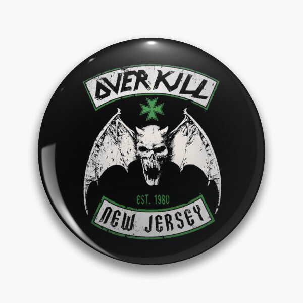 Item preview, Overkill New Jersey Est 1980 Devil Skull designed and sold by shirtpress1.