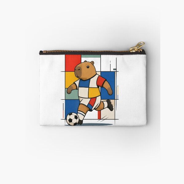 Item preview, CAPIBARA FOOTBALL SOCCER designed and sold by ANDYWARRICK.