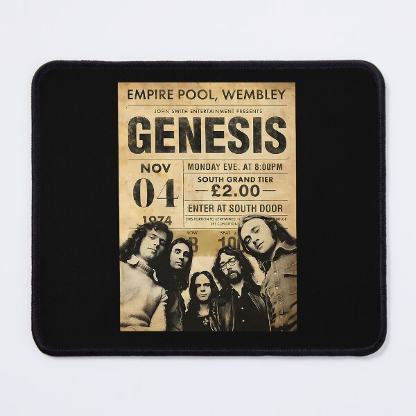 Item preview, Genesis Empire Pool Wembley Concert Ticket designed and sold by DrRedStone67.