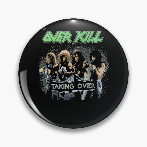 Item preview, Overkill Taking Over Thrash Metal Band designed and sold by shirtpress1.