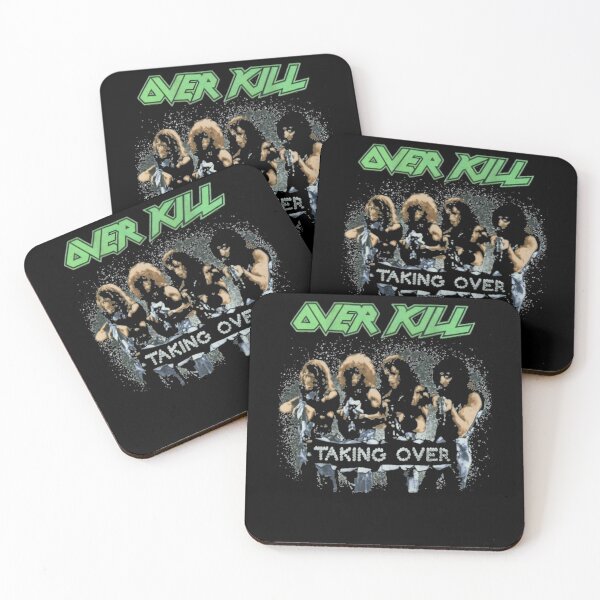 Item preview, Overkill Taking Over Thrash Metal Band designed and sold by shirtpress1.