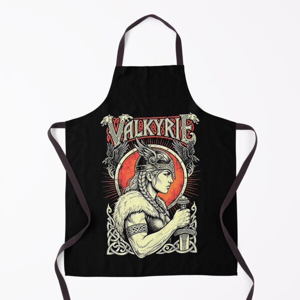 Item preview, Valkyrie Viking Strong Woman Female Norse Warrior Ravens designed and sold by GrandeDuc.