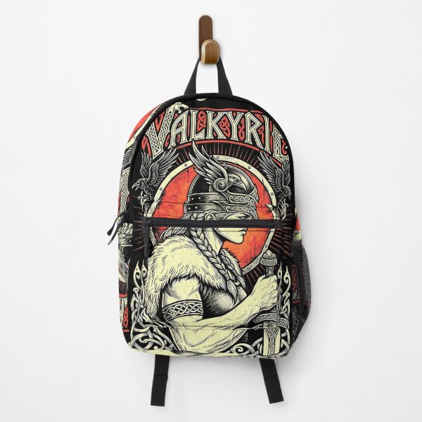 Item preview, Valkyrie Viking Strong Woman Female Norse Warrior Ravens designed and sold by GrandeDuc.