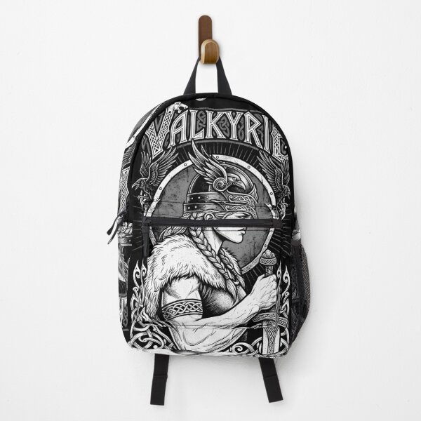 Item preview, Valkyrie Viking Strong Woman Female Norse Warrior Ravens designed and sold by GrandeDuc.