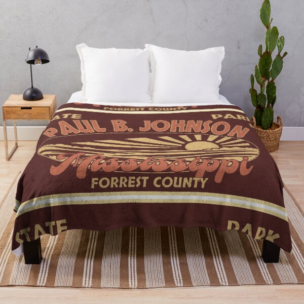 Item preview, Paul B. Johnson State Park, Forrest County, Mississippi, badge design designed and sold by Wanderful-roads.