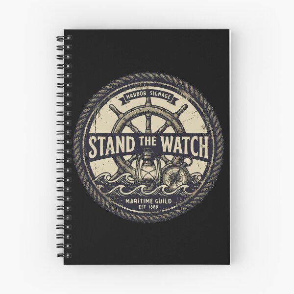 Item preview, Stand the Watch Vintage Maritime Tradition Design designed and sold by Coasties.